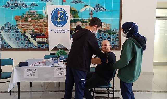 Sinop'ta "Meslek Liseliler Hayata Dokunuyor" projesi