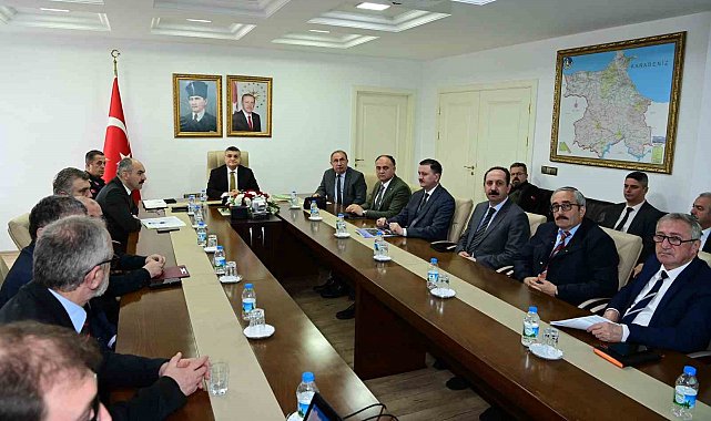 Sinop'ta "Orman Yangınları ile Mücadele" toplantısı