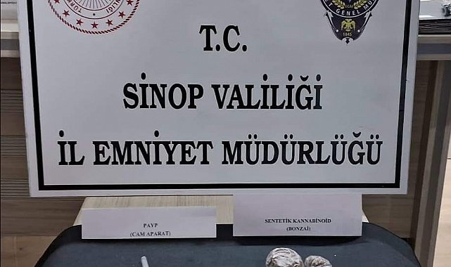 Sinop'ta uyuşturucu ve silah operasyonu: 5 şüpheli hakkında işlem başlatıldı