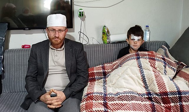 Sivas'ta kuyuya düşen çocuğun yardımına imam yetişti