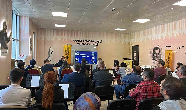 Sivas'ta "Müzik Teknolojileri" söyleşisi düzenlendi