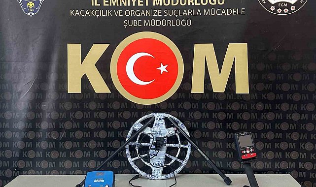 Sivas'ta tarihi eser kaçakçılığı: 2 gözaltı