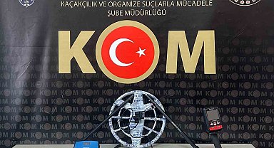 Sivas'ta tarihi eser kaçakçılığı: 2 gözaltı