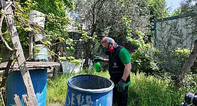 Sivrisineksiz bir yaz için ekipler sahada