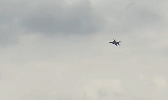 SOLOTÜRK uçakları Bursa semalarında