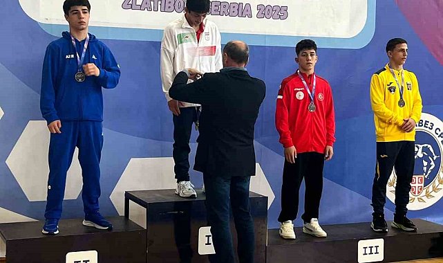 Spor lisesi öğrencisinden büyük başarı