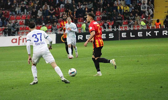 Süper Lig: Kayserispor: 1 - Çaykur Rizespor: 0