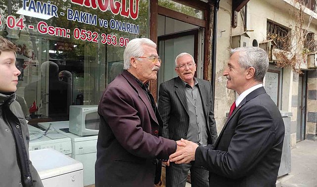 Tahmazoğlu: "Esnaf ve vatandaşlarımızla her fırsatta beraberiz"