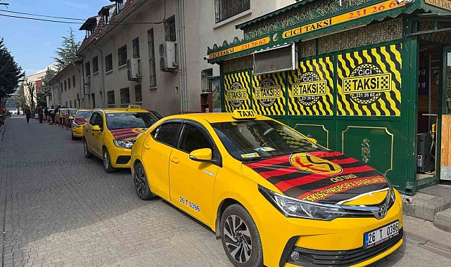 Taksicilerden Eskişehirspor'a destek