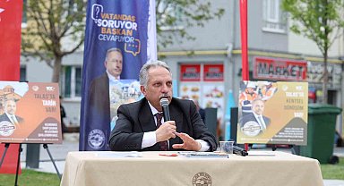 Talas'ta vatandaş soruyor, Başkan Yalçın Dedeoğlu Parkı'nda cevaplıyor