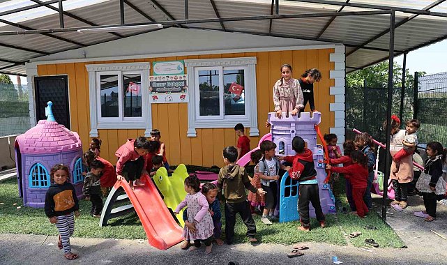 Tarım işçilerinin çocuklarına özel 'okul öncesi sınıf' açıldı