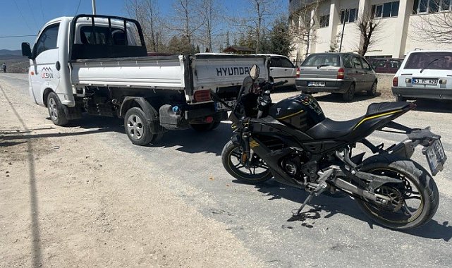 Tavşanlı'da trafik kazası, 1 yaralı