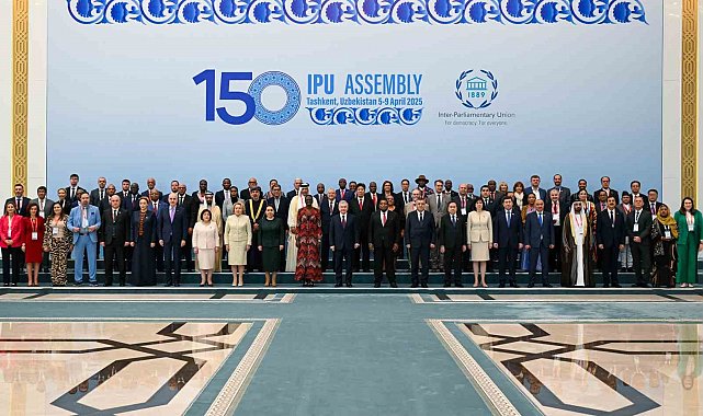 TBMM Başkanı Kurtulmuş, PAB Genel Kurulu aile fotoğrafı çektirdi