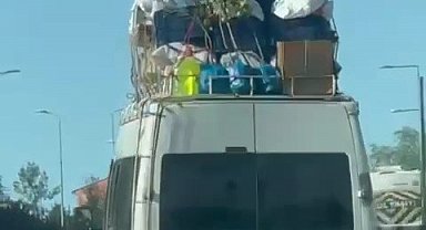 Tehlikeli taşımacılık ve yolculuklar kamerada