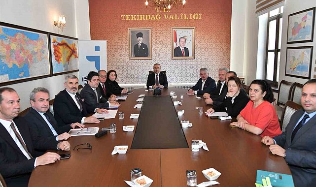 Tekirdağ İl İstihdam ve Mesleki Eğitim Kurulu Nisan ayı olağan toplantısı yapıldı