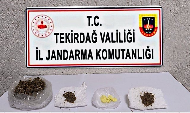 Tekirdağ'da jandarmadan uyuşturucu operasyonları: 6 kişi gözaltına alındı