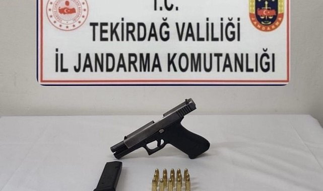 Tekirdağ'da jandarmadan uyuşturucu ve silah operasyonları