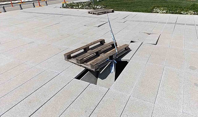 Tekirdağ'da milyonlarca liralık büyükşehir binasında tehlike