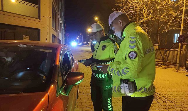 Tekirdağ'da trafik denetimleri: 3 araç trafikten men edildi