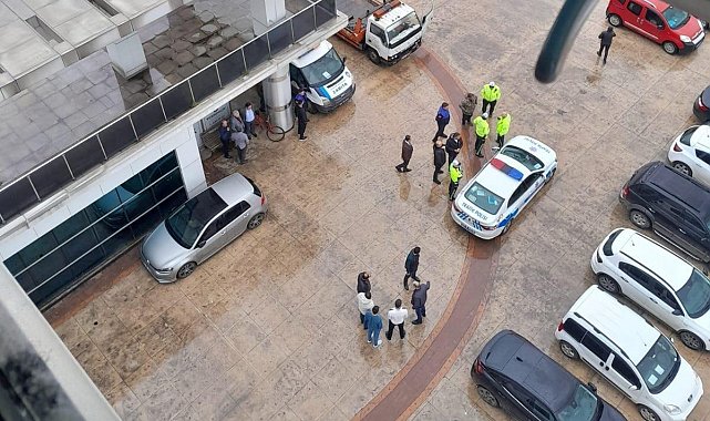 Tekkeköy Belediyesi'ne haciz