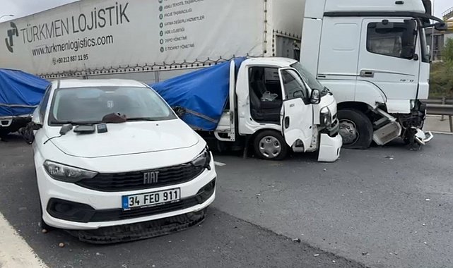 TEM'de zincirleme kaza: Ankara istikameti ulaşıma kapandı