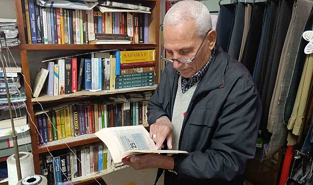 Terzihaneden kütüphaneye uzanan 69 yıllık ustalık: "Yaşamak, yaşlanmak değildir"