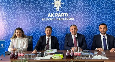 Teşkilat Başkan Yardımcısı Özboyacı Bilecik'te parti çalışmalarını değerlendirdi