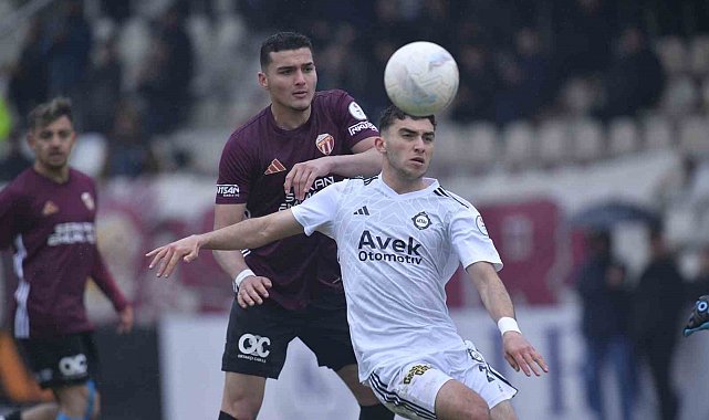 TFF 2. Lig: İnegölspor: 1 - Altay: 0