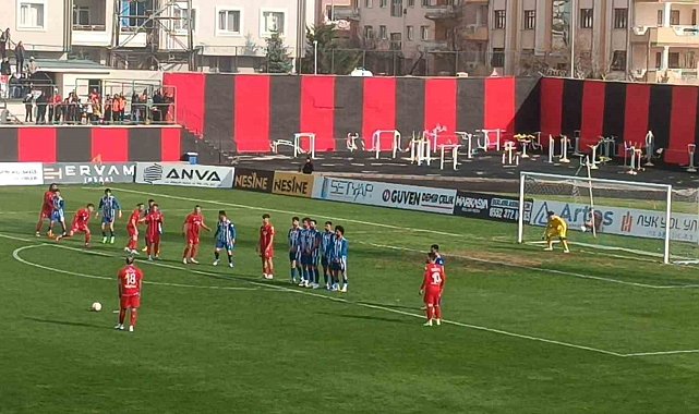 TFF 2. Lig: Vanspor FK: 1 - Arnavutköy Belediyesi Futbol SK: 1
