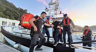 Ticari gemide rahatsızlanan şahsa tıbbi tahliye