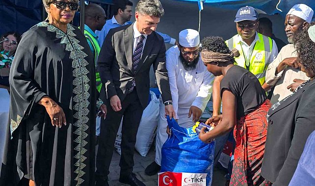 TİKA'dan Zambiya'da sel mağdurlarına destek