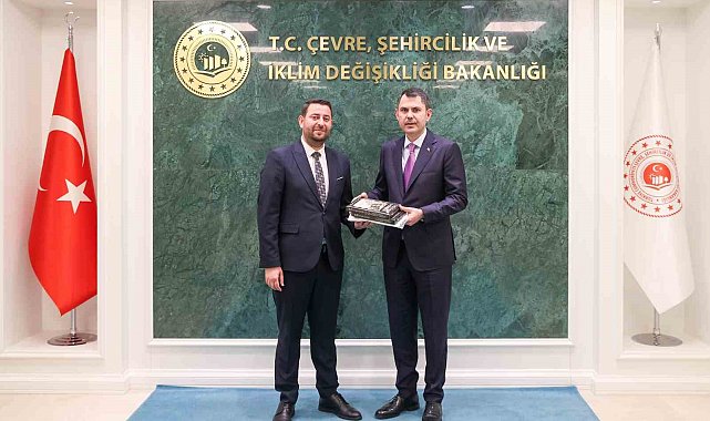 TİP'li Samandağ Belediye Başkanı'ndan Bakan Kurum'a teşekkür ziyareti