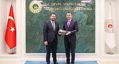 TİP'li Samandağ Belediye Başkanı'ndan Bakan Kurum'a teşekkür ziyareti