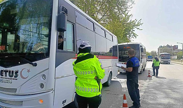 Toplu taşıma araçları ve ticari taksilere sıkı denetim