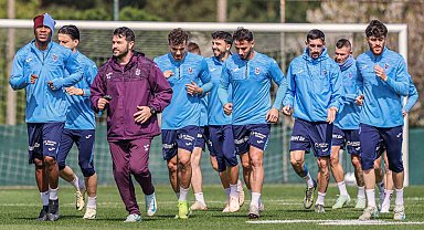 Trabzonspor, Göztepe maçı hazırlıklarını sürdürdü