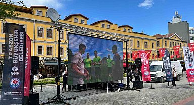 Trabzonspor'un finale çıkışını coşkuyla kutladılar