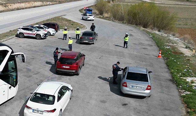 Trafik denetimleri sayesinde bu ilçede kazalar ciddi oranda azaldı