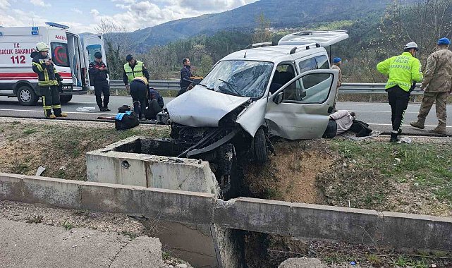 Trafik kazalarında 3 kişi yaralandı