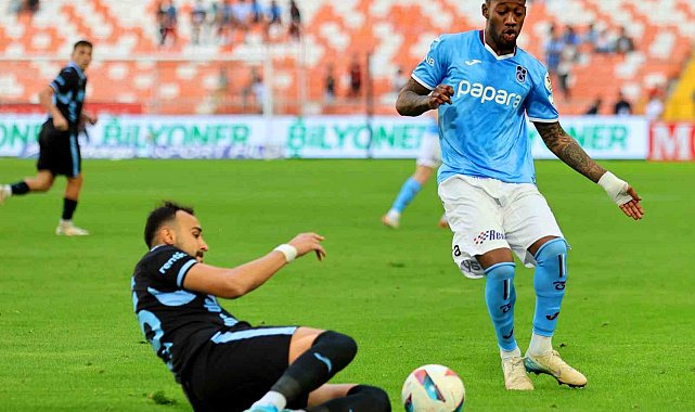 Trendyol Süper Lig: Adana Demirspor: 0 - Trabzonspor: 0