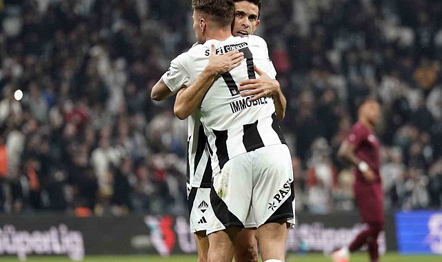 Trendyol Süper Lig: Beşiktaş: 5 - Atakaş Hatayspor: 1