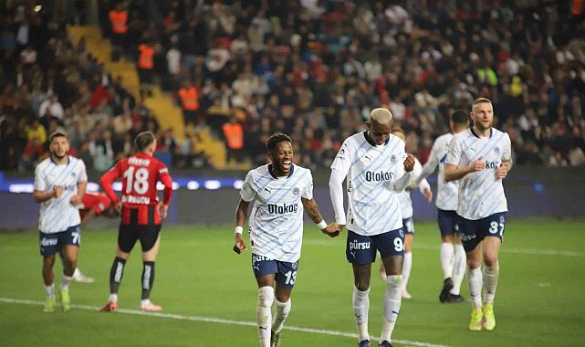Trendyol Süper Lig: Gaziantep FK: 1 - Fenerbahçe: 3