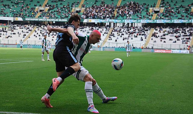 Trendyol Süper Lig: Konyaspor: 0 - Adana Demirspor: 1
