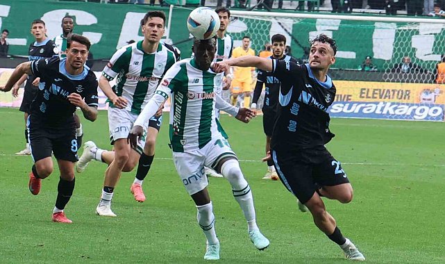 Trendyol Süper Lig: Konyaspor: 3 - Adana Demirspor: 1
