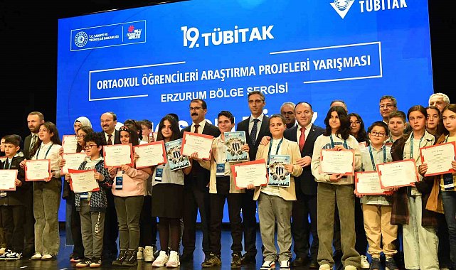 TÜBİTAK bölge finalinde Erzurum rüzgârı