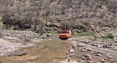 Tunceli'de arazide 3 gün mahsur kalan şahıs kurtarıldı