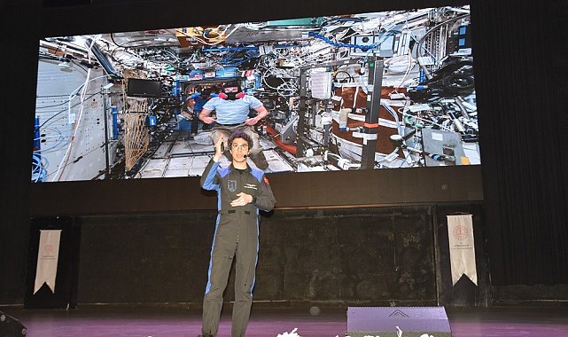Türk astronot Atasever Batman'da öğrencilerle buluştu