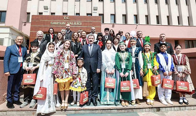 Türk dünyasının buluşma noktası Samsun oldu
