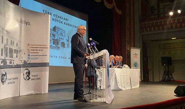 Türk Ocakları Başkanı Öz: "Türk milletinin Türk dünyası ile bütünleşmesi sağlam temellere oturtulduğu zaman daha huzurlu bir dünya inşa edilecek"