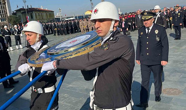 Türk Polis Teşkilatı'nın 180'inci yılı İzmir'de kutlandı