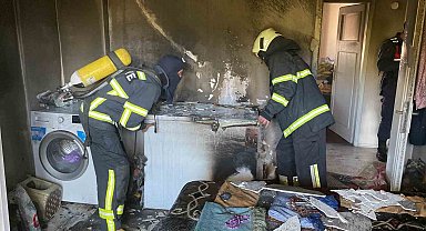 Türkeli'de elektrik kaynaklı yangın korkuttu